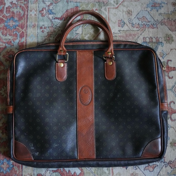 VINTAGE FAHRENHEIT x CHRISTIAN DIOR LEATHER LAPTOP BAG - Picture 3 of 10